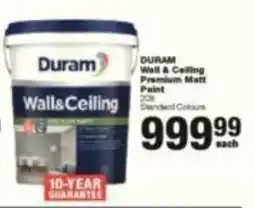 Build It Duram Wall & Ceiling Premium Matt Paint offer