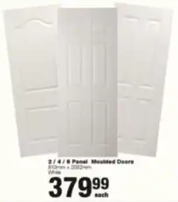 Build It 2 / 4 / 6 Panel Moulded Doors offer