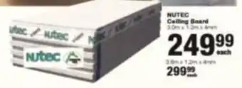 NUTEC Ceiling Board