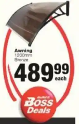 Build It Awning 1200mm Bronze offer