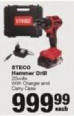Build It STECO Hammer Drill offer