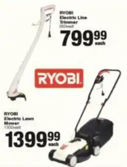 Build It RYOBI Electric Line Trimmer offer
