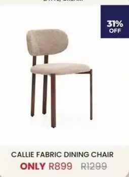 Decofurn Callie Fabric Dining Chair offer