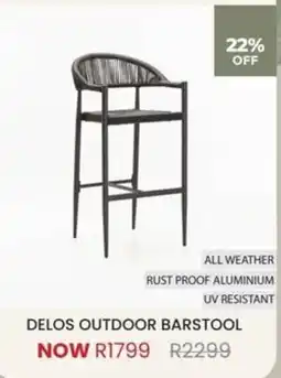 Decofurn DELOS OUTDOOR BARSTOOL offer