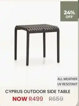 Decofurn CYPRUS OUTDOOR SIDE TABLE offer