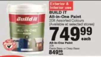 Build it All-in-One Paint Assorted