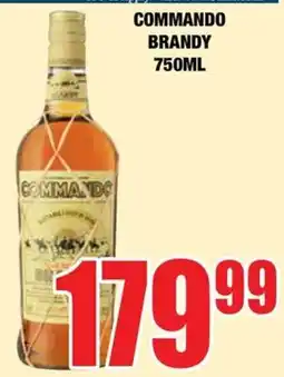 Boxer Liquors Commando Brandy offer