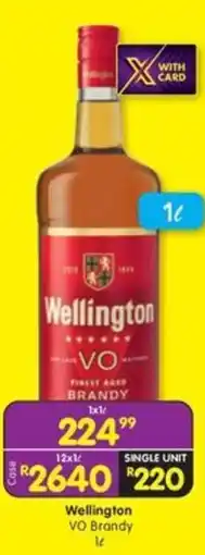 Shoprite Liquor Wellington VO Brandy offer