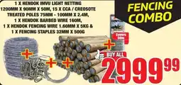 Boxer Build FENCING COMBO offer