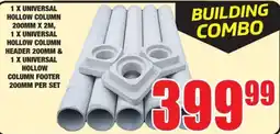 Boxer Build BUILDING COMBO offer