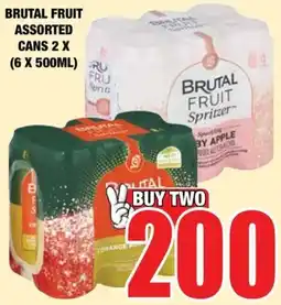 Boxer Liquors BRUTAL FRUIT Spritzer Assorted offer
