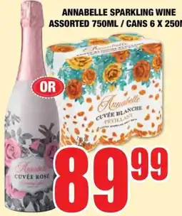 Boxer Liquors Annabelle Sparkling Wine Assorted offer