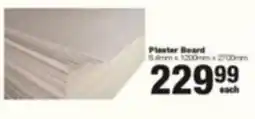 Build It Plaster Board offer
