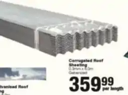 Build It Cerrugated Roof Sheeting offer