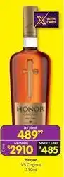 Shoprite Liquor Honor - vs cognac 750ml offer