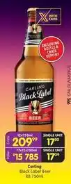 Shoprite Liquor Carling - black label beer offer