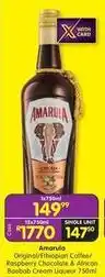 Shoprite Liquor Amarula - cream liqueur 750ml offer