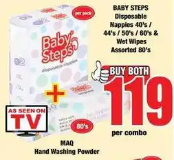 Boxer Maq - disposable nappies & wet wipes offer