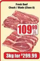 Boxer Fresh beef chuck / blade offer