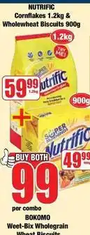 Boxer Nutrific - cornflakes & wholewheat biscuits offer