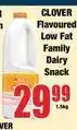 Boxer Clover - flavoured low fat family dairy snack offer
