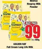 Boxer Golden ray - nespray milk powder offer