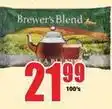 Boxer Brewer's blend offer