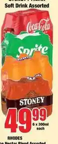 Boxer Stoney - soft drink assorted offer