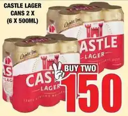 Boxer Castle - lager cans offer