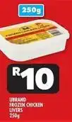 Usave Frozen - frozen chicken livers offer