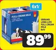 Usave Full cream milk offer