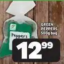 Usave Green peppers offer