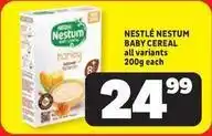 Usave Nestlé - baby cereal offer