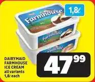Usave Dairymaid - ice cream offer