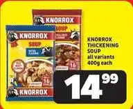 Usave Knorrox - thickening soup offer