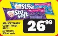 Usave Sta-soft - fabric conditioner refill offer