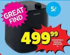 Usave Essentials manual airfryer offer
