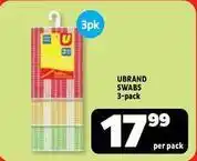 Usave Swabs offer