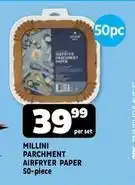 Usave Airfryer parchment paper offer