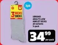 Usave Men's socks offer