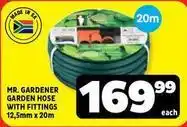 Usave Garden hose with fittings 12,5mm x 20m offer