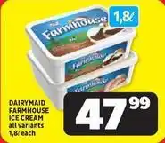 Usave Farmhouse - dairymaid farmhouse ice cream offer