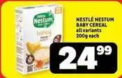 Usave Baby cereal offer