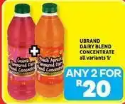 Usave Dairy blend concentrate offer
