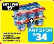Usave Danone - medium fat smooth yoghurt offer