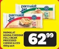 Usave Parmalat - goula/cheddar full cream processed cheese slices offer