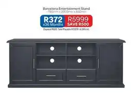 OK Furniture Total - barcelona entertainment stand offer