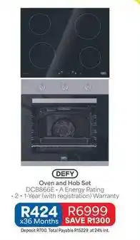 OK Furniture Defy - oven and hob set dcb866e offer