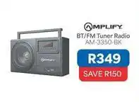 OK Furniture Bt/fm tuner radio am-3350-bk offer