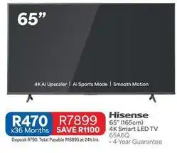 OK Furniture Hisense - 65 4k smart led tv offer
